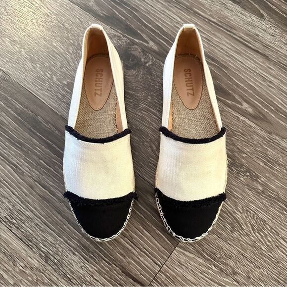 Schutz Ohanna Espadrille Flats new - Picture 1 of 12